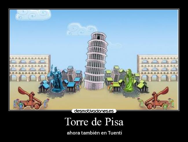 Torre de Pisa - ahora también en Tuenti