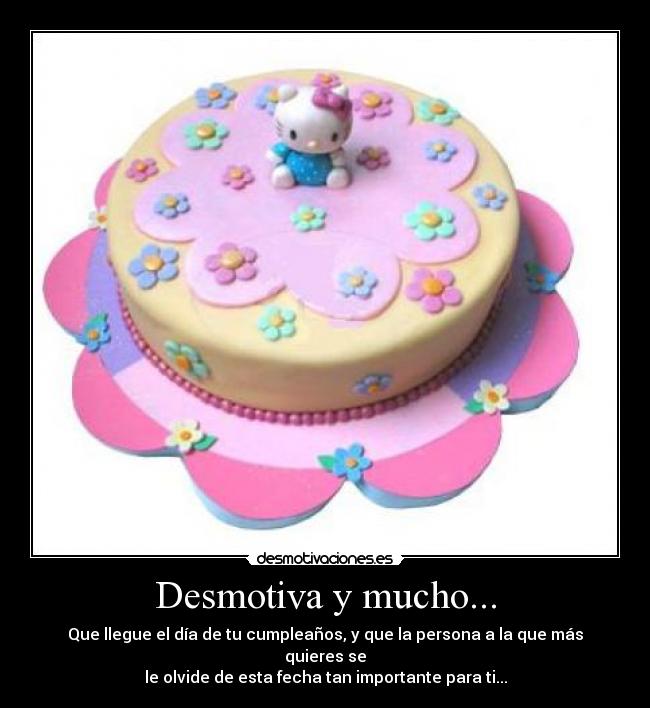 Desmotiva y mucho... - 