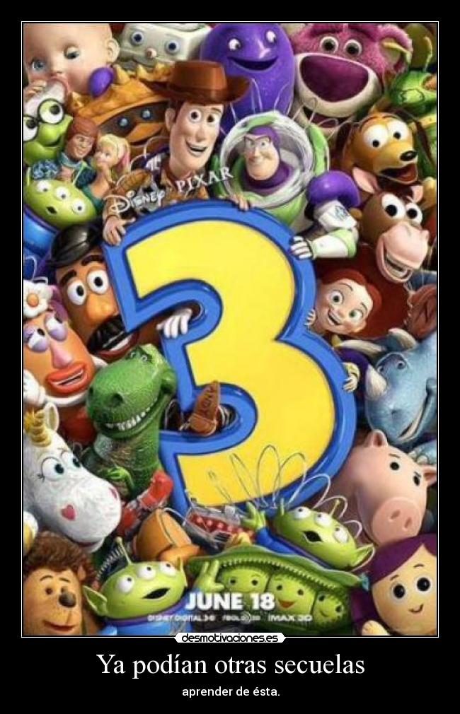 Ya podían otras secuelas -