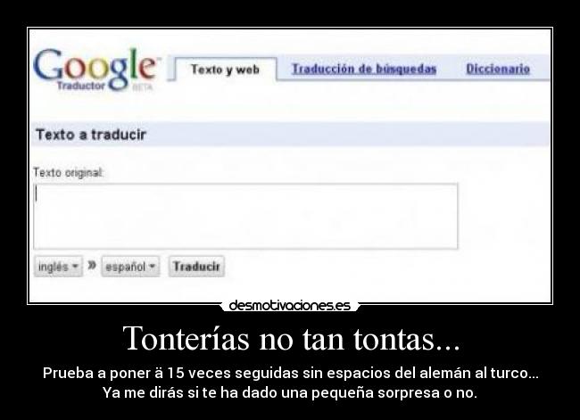 Tonterías no tan tontas... - 