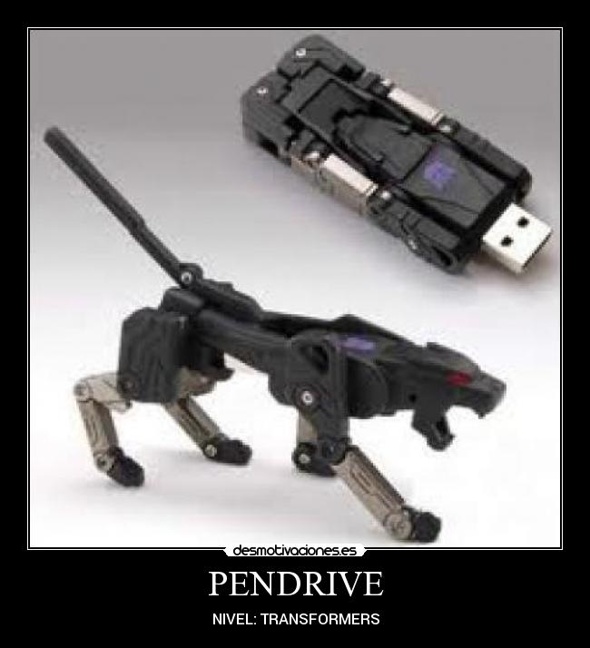 PENDRIVE - NIVEL: TRANSFORMERS