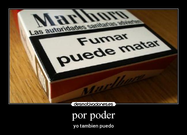 por poder -