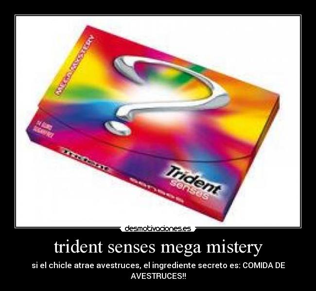 trident senses mega mistery - 