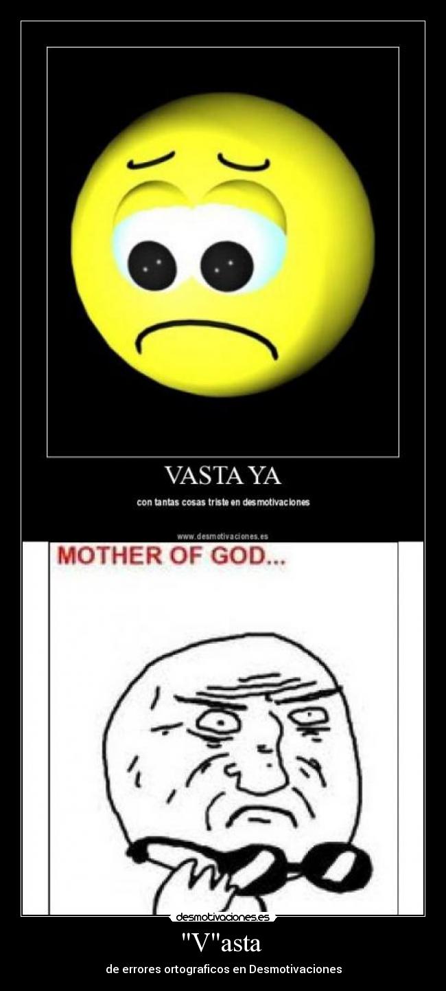 Vasta - de errores ortograficos en Desmotivaciones