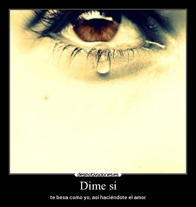 Dime si - 