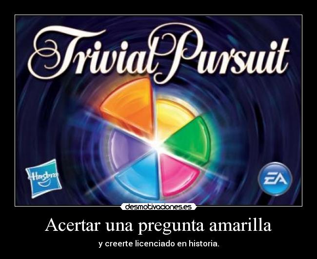 Acertar una pregunta amarilla - 