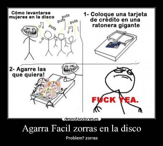 Agarra Facil zorras en la disco -