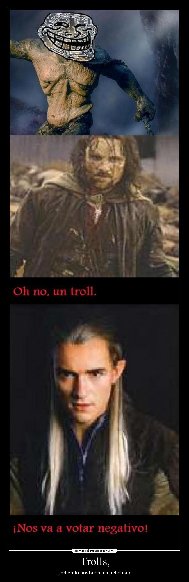 Trolls, - jodiendo hasta en las películas