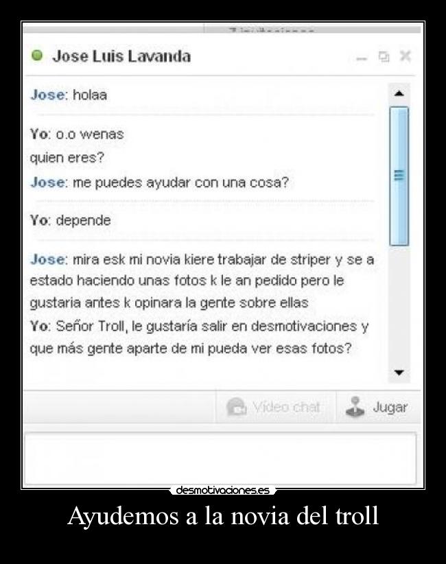 Ayudemos a la novia del troll - 