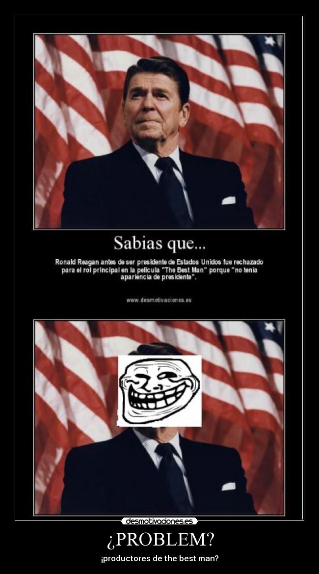 ¿PROBLEM? - ¡productores de the best man?