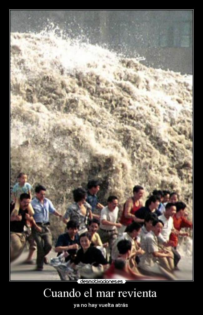 Cuando el mar revienta -