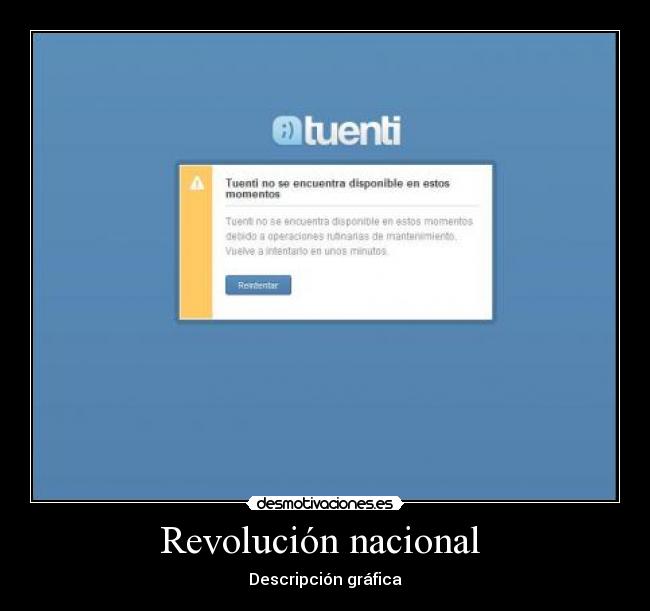 Revolución nacional - Descripción gráfica