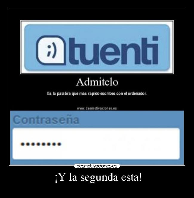 ¡Y la segunda esta! - 