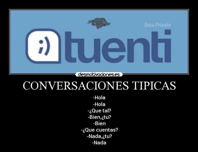 CONVERSACIONES TIPICAS - 