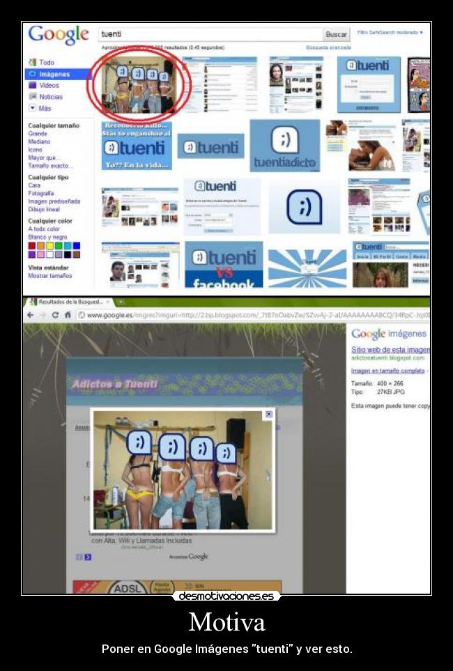 Motiva - Poner en Google Imágenes tuenti y ver esto.