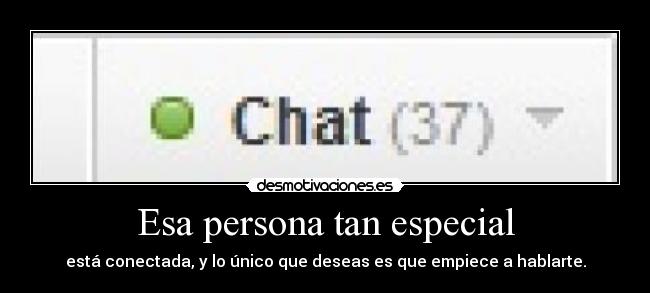 Esa persona tan especial -