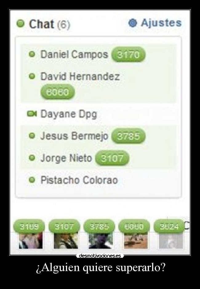 ¿Alguien quiere superarlo? - 