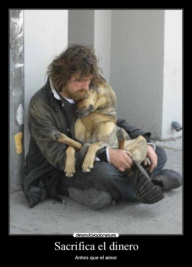 Sacrifica el dinero -