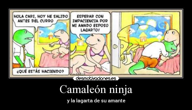 Camaleón ninja -