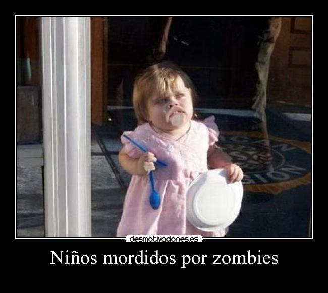 Niños mordidos por zombies - 