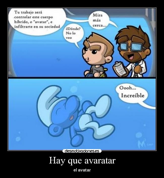 Hay que avaratar - el avatar