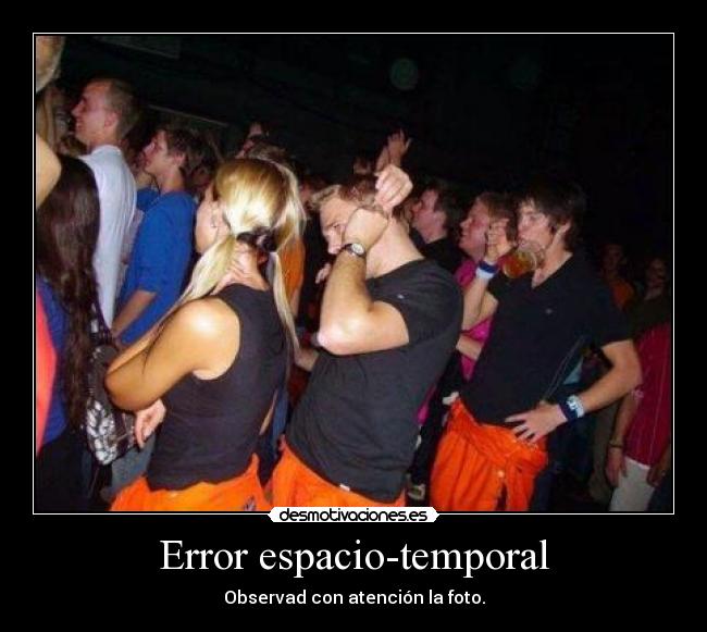 Error espacio-temporal -