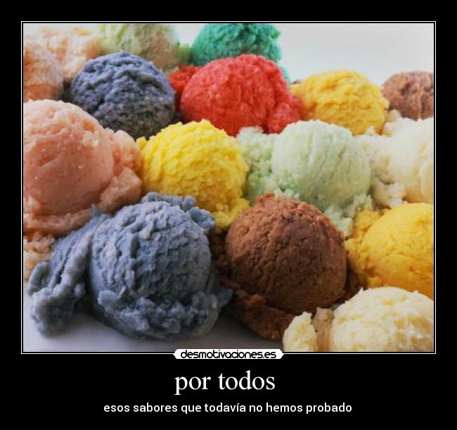 carteles helado desmotivaciones