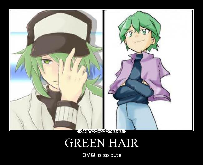GREEN HAIR - 