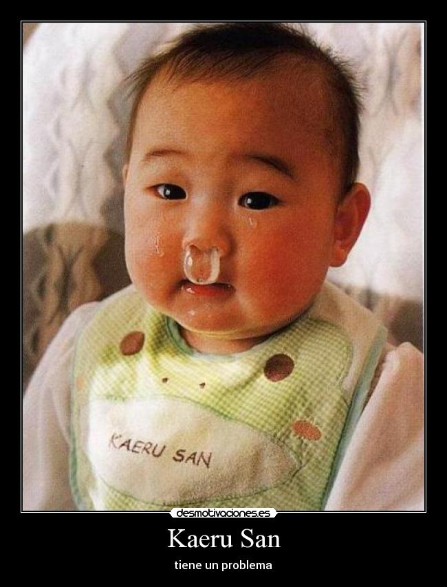 Kaeru San - tiene un problema