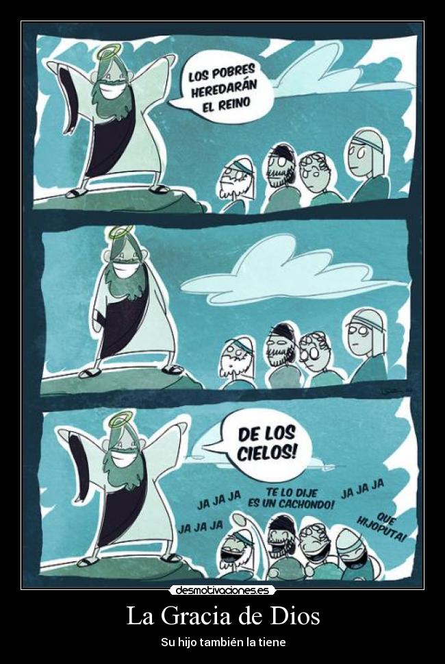 La Gracia de Dios - Su hijo también la tiene