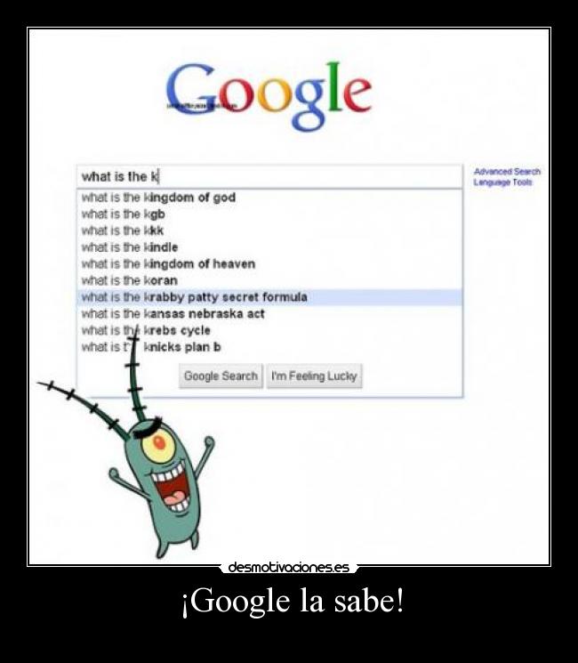 ¡Google la sabe! -