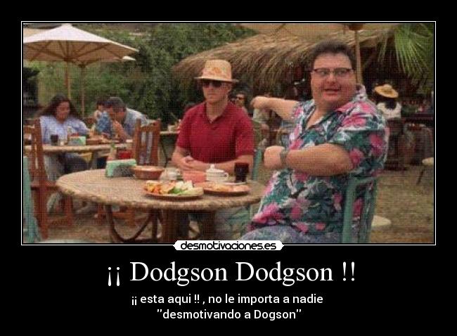 carteles dodgson desmotivaciones