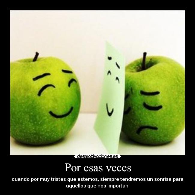 Por esas veces - 
