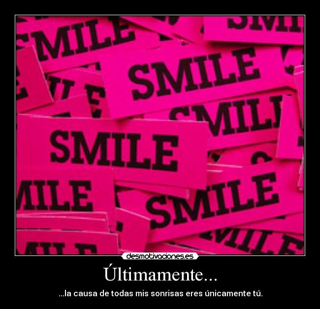 Últimamente... - 