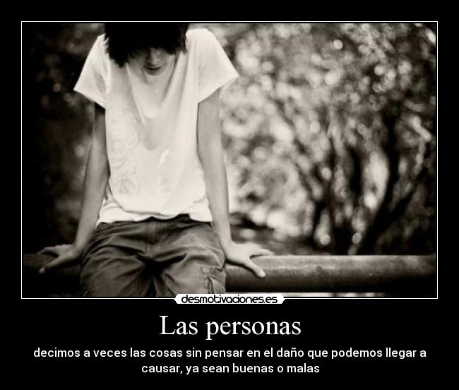 Las personas - 