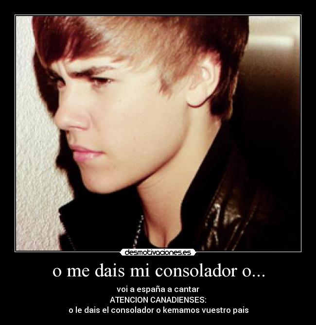 o me dais mi consolador o... - 