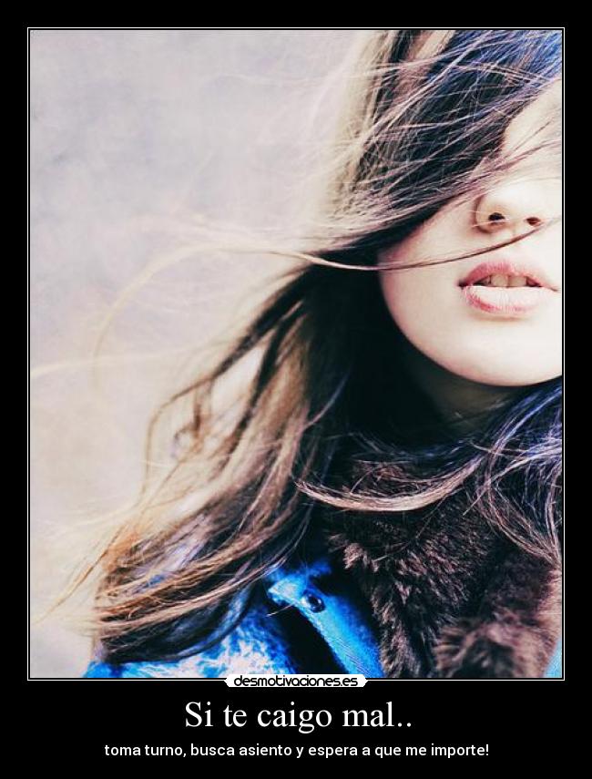Si te caigo mal.. - 
