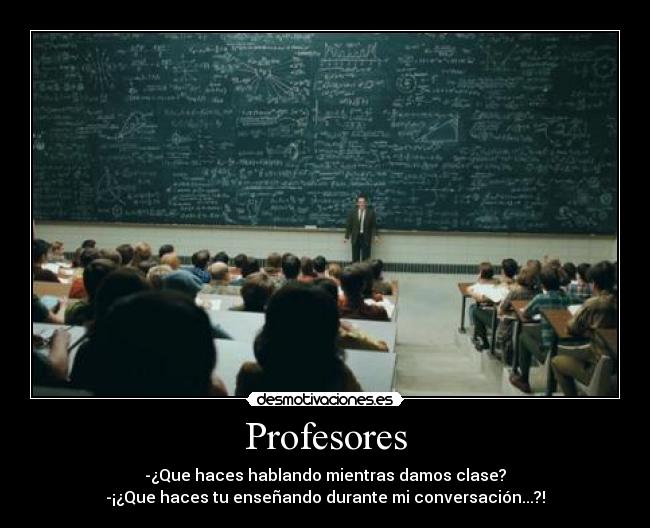 Profesores - 