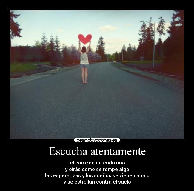 carteles escucha desmotivaciones