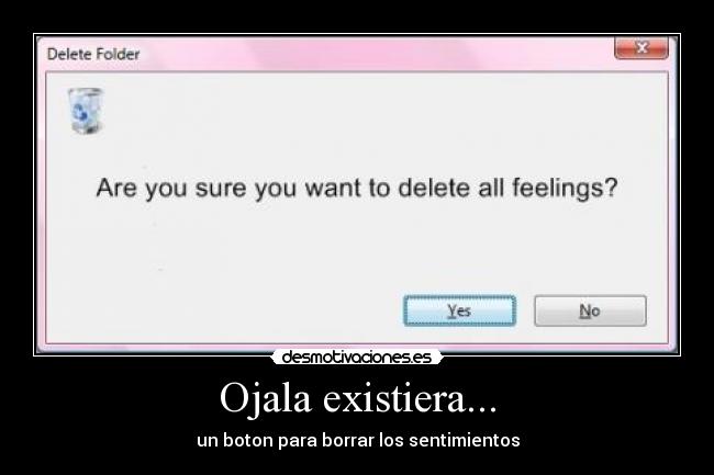 Ojala existiera... - 