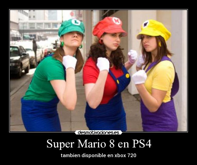 Super Mario 8 en PS4 -