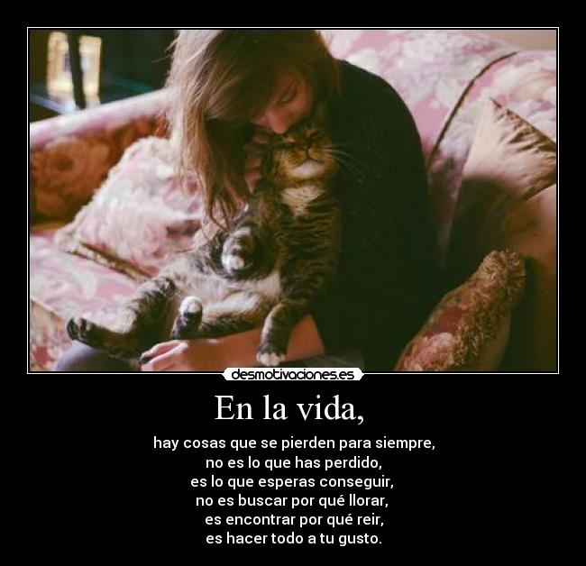 En la vida,  - 