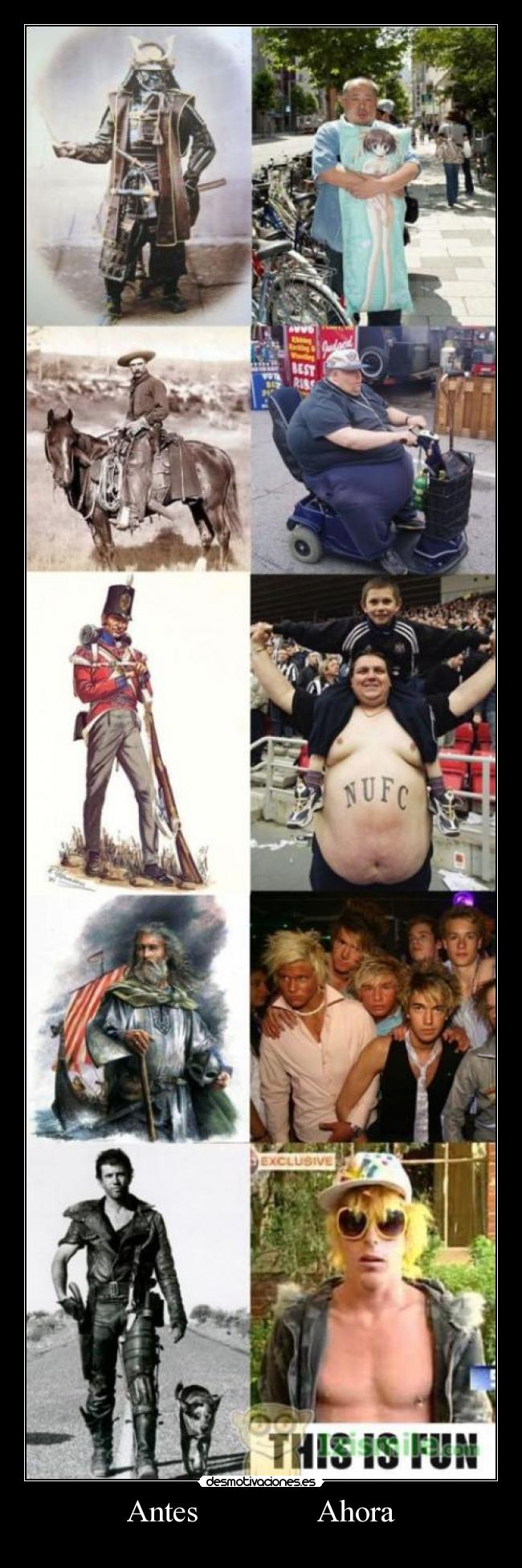 Antes               Ahora - 