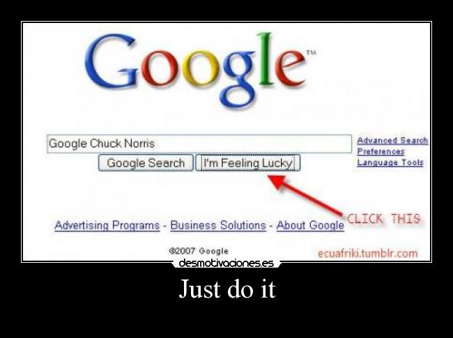 Just do it - 