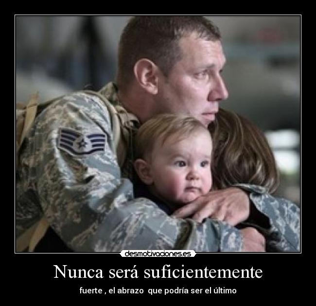 Nunca será suficientemente - 