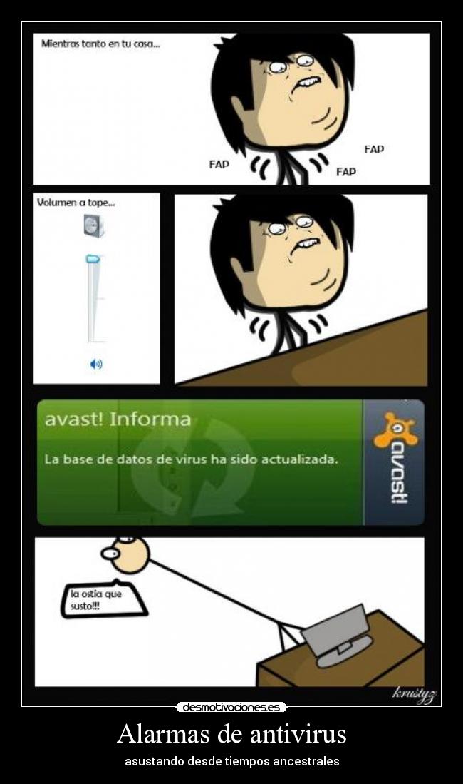 carteles antivirus desmotivaciones