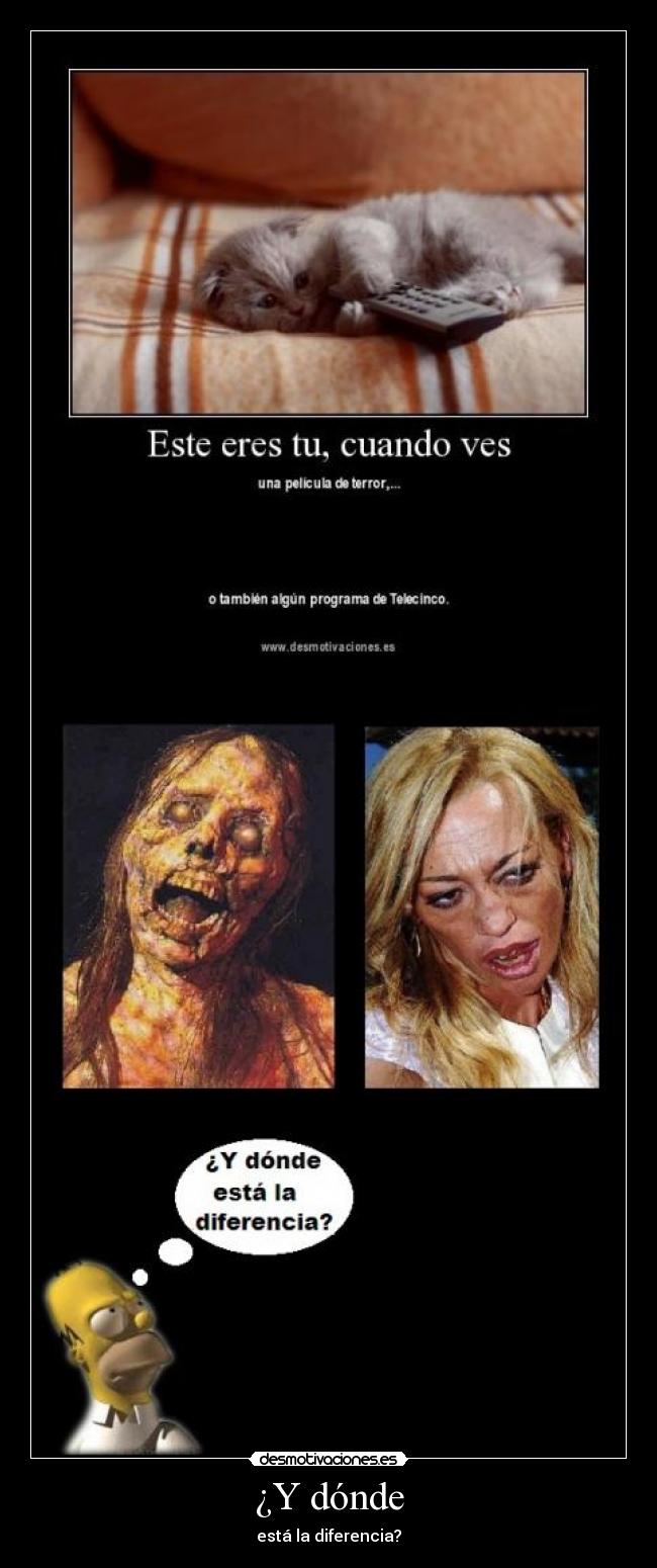 ¿Y dónde - está la diferencia?