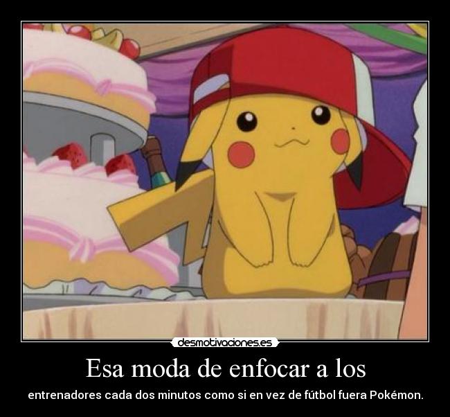 Esa moda de enfocar a los -