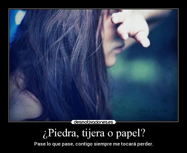 ¿Piedra, tijera o papel? - 