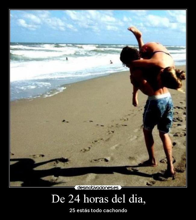 De 24 horas del dia, - 